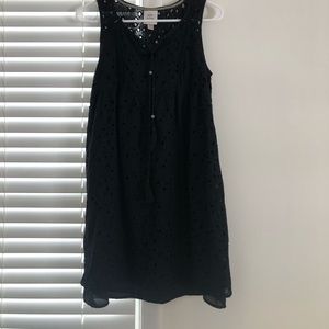 Black summer dress